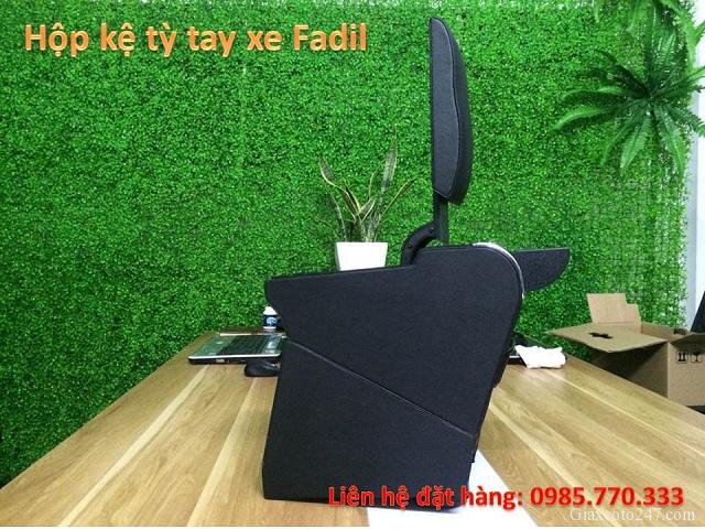Hop ke ty tay fadil 4 - Hộp kệ tỳ tay xe VinFast Fadil, thiết kế theo xe, không bắt vít, lắp đặt dễ dàng