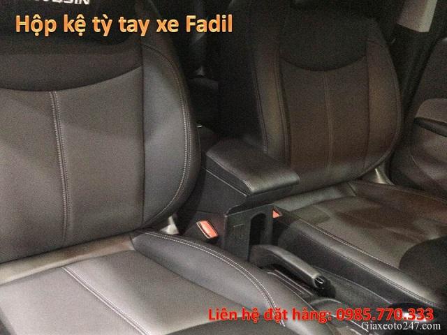 Hop ke ty tay fadil 8 - Hộp kệ tỳ tay xe VinFast Fadil, thiết kế theo xe, không bắt vít, lắp đặt dễ dàng