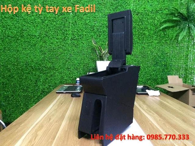 Hop ke ty tay fadil 2 - Hộp kệ tỳ tay xe VinFast Fadil, thiết kế theo xe, không bắt vít, lắp đặt dễ dàng