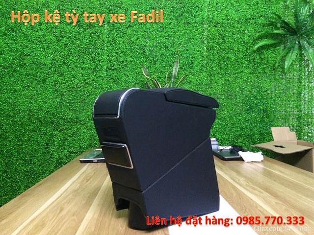 Hop ke ty tay fadil 3 - Hộp kệ tỳ tay xe VinFast Fadil, thiết kế theo xe, không bắt vít, lắp đặt dễ dàng