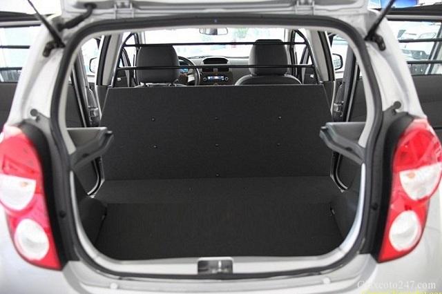 khoang sau chevrolet spark van - Lắp độ hàng ghế sau xe Spark Van, Morning Van - giao hàng Toàn Quốc