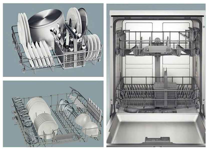 Sức chứa lớn, rửa được chén bát cho 3 - 4 bữa ăn Việt