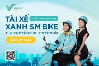 Tuyen dung tai xe xanh sm bike 1 200x134 - GSM tuyển dụng tài xế xanh SM Bike thu nhập lên đến 18 triệu/tháng