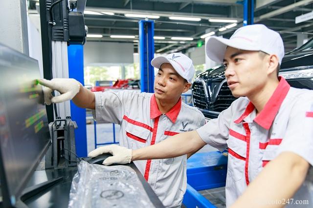 Doi ngu ky thuat vien VinFast Chevrolet Thang Long 4 - Đại lý VinFast Nam Từ Liêm, Hà Nội